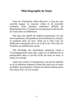 Souffle de lumière « Paroles de Sama » - Tome I : Éveil