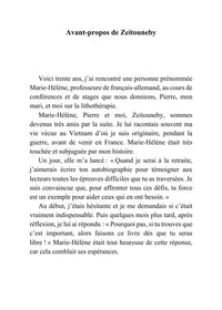 Mémoires d'une jeune Indo-Vietnamienne