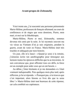 Mémoires d'une jeune Indo-Vietnamienne