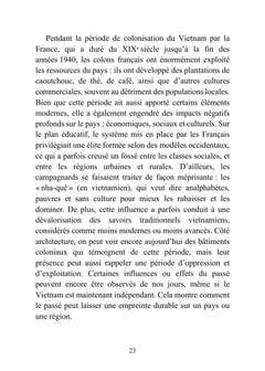 Mémoires d'une jeune Indo-Vietnamienne