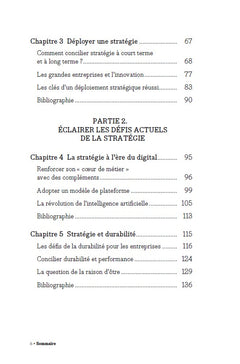 N'oubliez pas la stratégie !