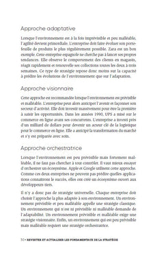N'oubliez pas la stratégie !