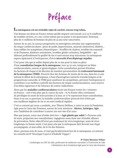 Ma ménopause