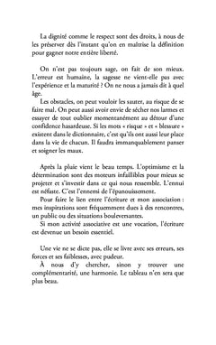 Des brisures et des éclats de vie