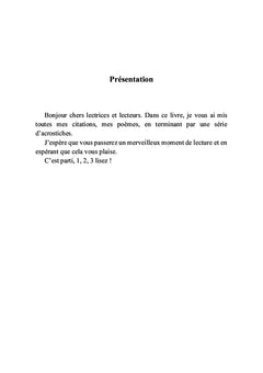 J'ai écrit et ils ont lu