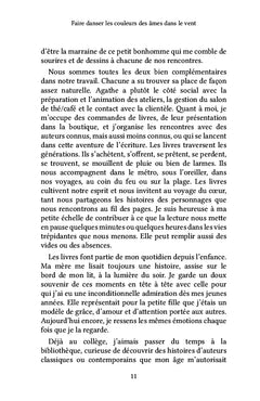 Faire danser les couleurs des âmes dans le vent