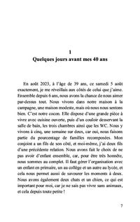À l'aube de mes 40 ans