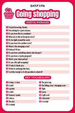 Flash cards : L'anglais like a native