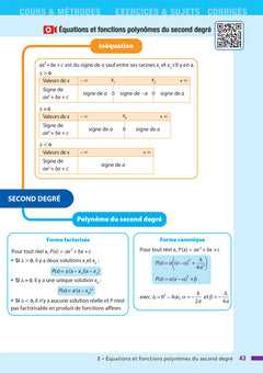 Prépabac Réussir l'examen" Maths 1re générale (spécialité) Bac 2027"