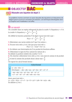Prépabac Réussir l'examen" Maths 1re générale (spécialité) Bac 2027"