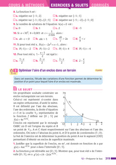 Prépabac Réussir l'examen" Maths 1re générale (spécialité) Bac 2027"