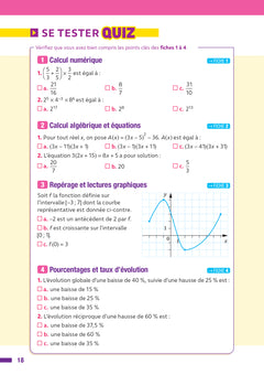 Prépabac Réussir l'examen Maths 1re générale (tronc commun) - Bac 2026