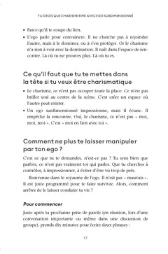 Être ou ne pas être charismatique