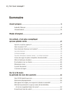J'ai tout essayé !