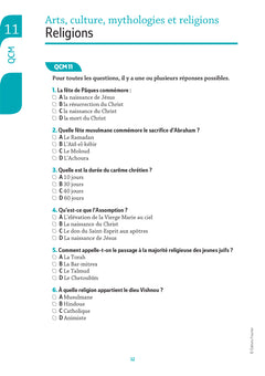 Pass'Concours - QCM de culture générale - Tous concours - 9e édition - Entraînement
