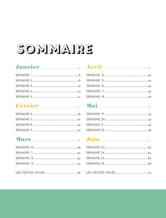 Mon agenda du jardin Silence ça pousse !