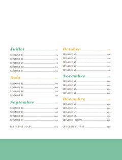 Mon agenda du jardin Silence ça pousse !
