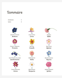Fleurs au crochet