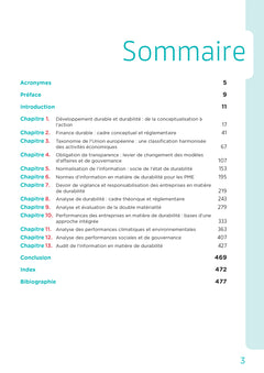 Durabilité et RSE
