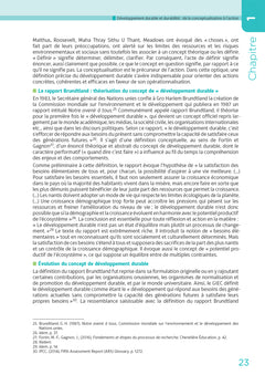 Durabilité et RSE