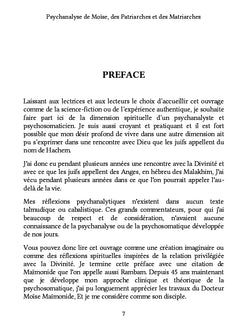 Psychanalyse de Moïse, des Patriarches et des Matriarches