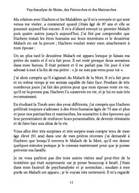 Psychanalyse de Moïse, des Patriarches et des Matriarches