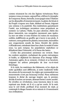 Le Marais ou l'Effroyable Histoire des amants perdus
