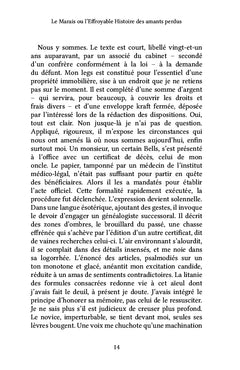 Le Marais ou l'Effroyable Histoire des amants perdus