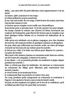 Le placard était ouvert, j'y suis rentrée