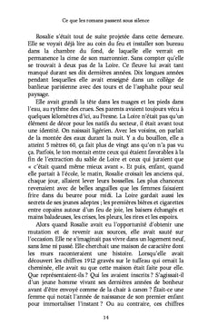Ce que les romans passent sous silence