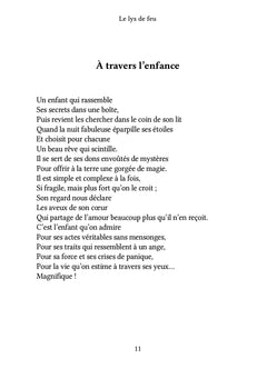 Le lys de feu