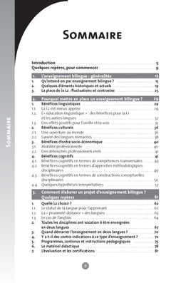 L'enseignement en classe bilingue