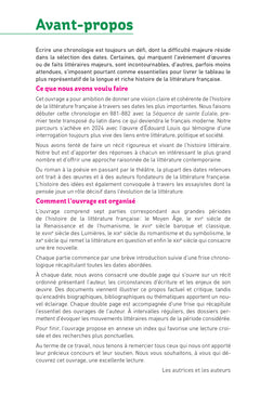 Bescherelle - Chronologie de la littérature française