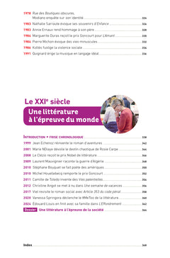 Bescherelle - Chronologie de la littérature française