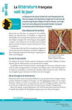 Bescherelle - Chronologie de la littérature française