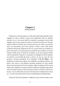Mon Oui, mes dernières lignes à ma fille