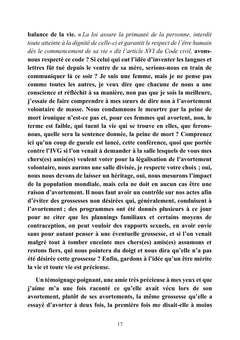 Mon Oui, mes dernières lignes à ma fille