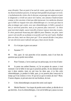 Mon Oui, mes dernières lignes à ma fille