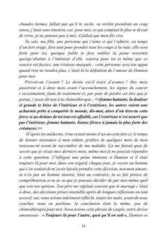 Mon Oui, mes dernières lignes à ma fille