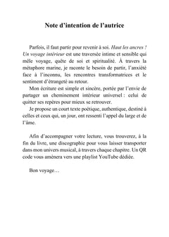 Haut les ancres ! Un voyage intérieur