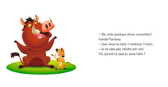 DISNEY - Mes Premières Histoires - Timon et Pumbaa meilleurs amis