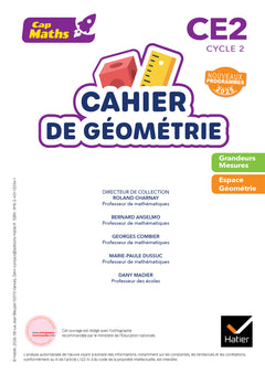 Cap Maths CE2 - Ed. 2026 - Cahier de géométrie