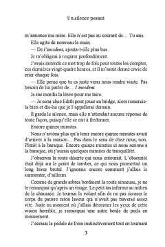 Un silence pesant