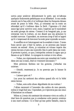 Un silence pesant