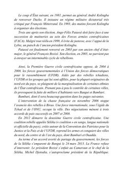 Bambari - Récit d'une mission humanitaire
