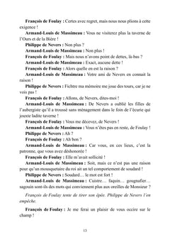 La Fille de Richelieu - Comédie de capes et d'épées