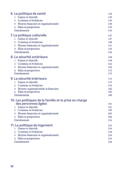 Les politiques publiques 2026-2027