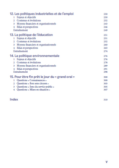 Les politiques publiques 2026-2027