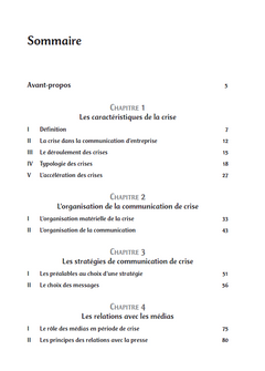 La communication de crise - 6e éd.