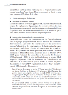 La communication de crise - 6e éd.